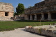 The ruins of the palace in the Mayan Uxmal, Yucatan
