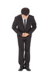 © Tom Wang - full length of asian businessman with bow and kindly gesture