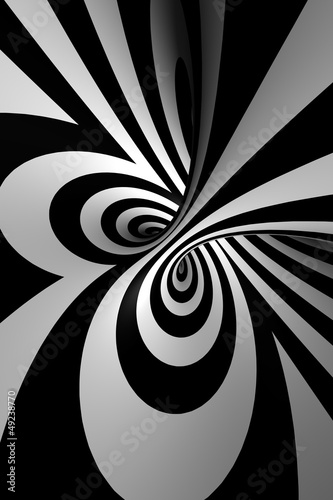 Tapeta ścienna na wymiar 3D Abstract Spiral