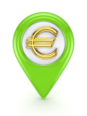 Sticker - Icon with european union symbol.