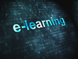 © Maksim Kabakou - Education concept: E-learning on digital background