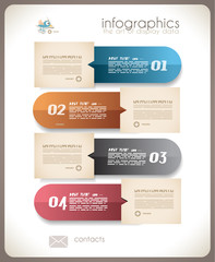 Poster - Infographic design - original paper tags