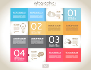 Poster - Infographic design - original paper tags