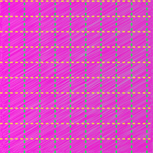 Simplicity Dash Line On Pink Scribbled Texture