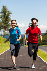 Wall Mural - Women running