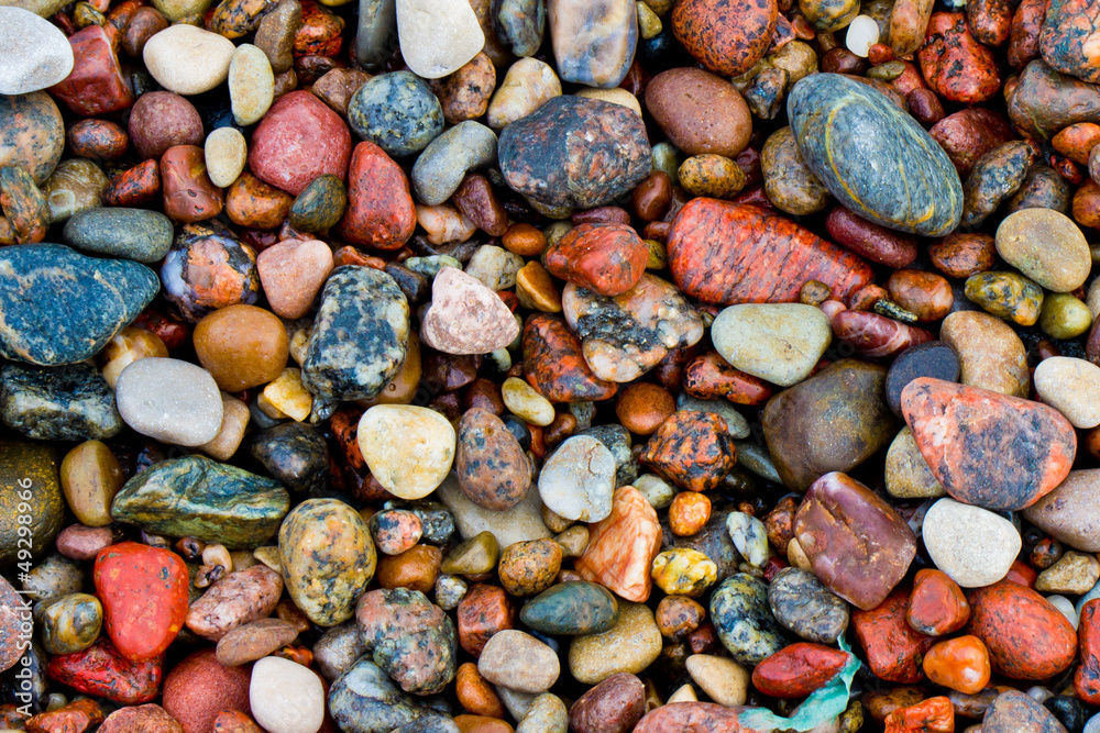 Pebbles background - obrazy, fototapety, plakaty 