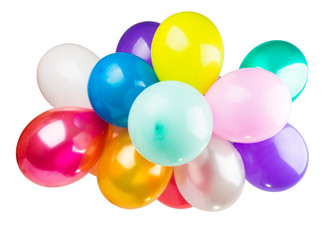 color balloons