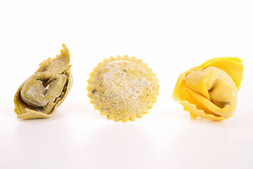 Poster - assortment of raw italian pasta