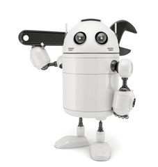 Poster - 3D Robot with adjustable wrench