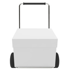 Poster - Box with cart