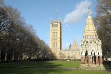 Buxton Memorial Fountain And Palace Of Westminster