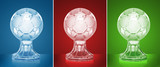 Fototapeta  - Football trophy