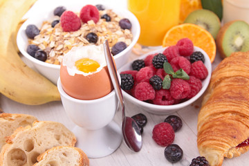 Poster - healthy breakfast