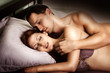 © katalinks - Sexy couple of  lovers on bed