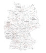 Bundestagswahl Deutschland  2013 Wahlkreiskarte