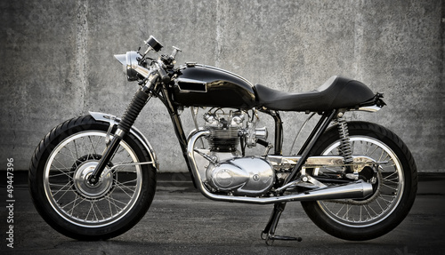 Fototapeta dla dzieci Cafe Racer motorcycle