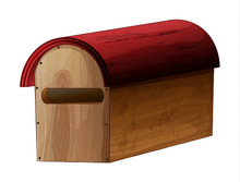 A Wooden Mailbox