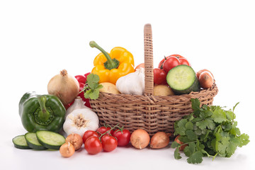 Wall Mural - abundance of vegetables