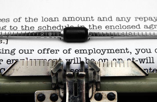 Offer of employment