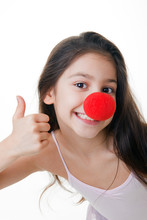 Red Nose Thumbs Up