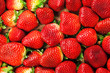 canvas print picture - Erdbeeren