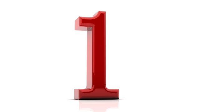 3d Number one