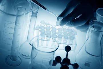 Wall Mural - science and medical research
