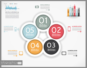 Poster - Infographic design for product ranking