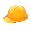 © Artem Shcherbakov - Isolated Orange Helmet for Builder on White Background