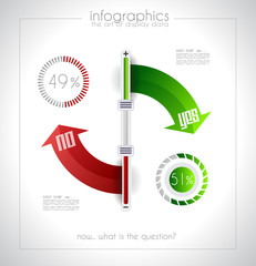 Poster - Infographic template design - Original geometrics