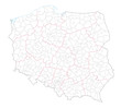 Polen Administrativ Verwaltungsgliederung