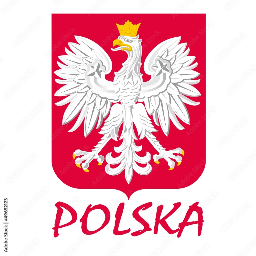 Official state emblem of Poland - obrazy, fototapety, plakaty 