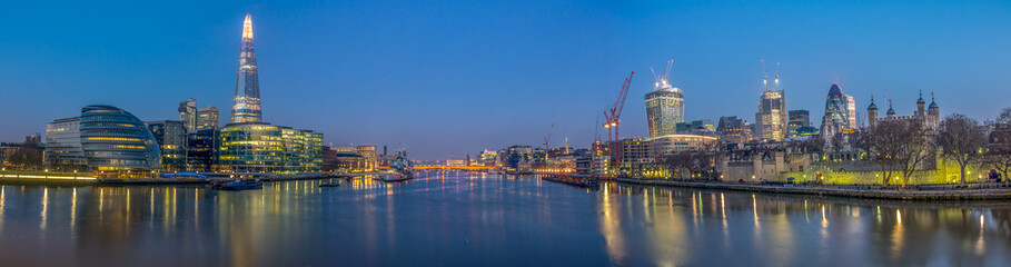 Fototapete - Thames Panorama