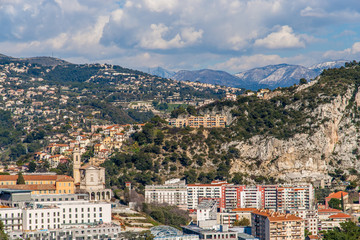 Sticker - Ligurian Alps in Nice, Côte d'Azur -  France