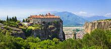 Meteora Monastery In Greece