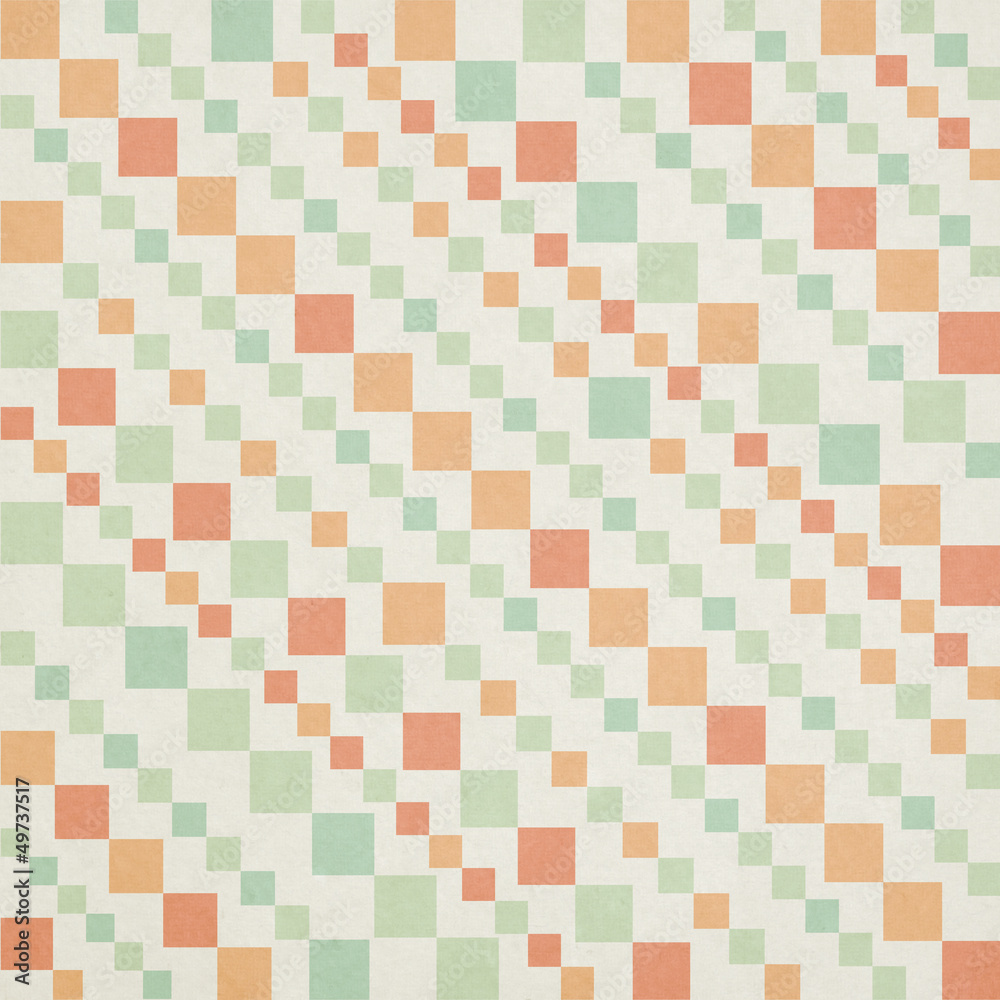 square diagonal pattern on paper texture
