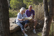 © STUDIO GRAND WEB - mature hikers enjoying the countryside