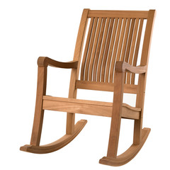 Wooden rocking chair