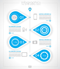 Fototapete - Infographic design for product ranking