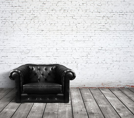 Wall Mural - leather sofa