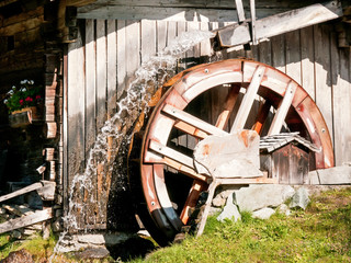 Wall Mural - old watermill