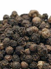 Poster - black peppercorns