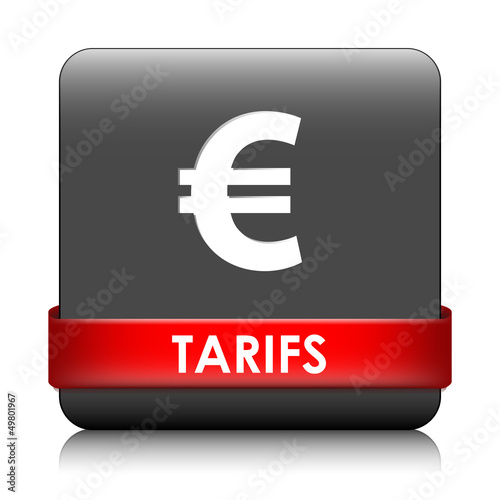 Fotografía Bouton Web "TARIFS" (acheter prix offre spéciale bas)