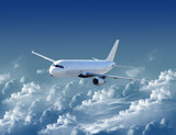 Fototapeta Na sufit - Airplane in the sky