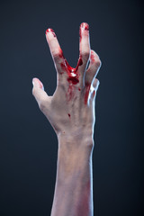 Poster - Bloody zombie hand