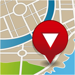 Poster - Your current location pointer