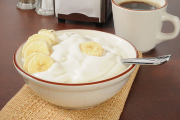 Poster - Banana yogurt