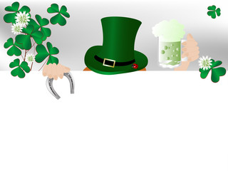 Poster - St.Patricks background