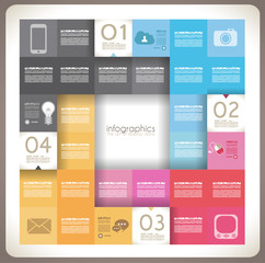 Poster - Infographic design for product ranking