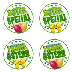 Canvas Print - Stempel Ostern